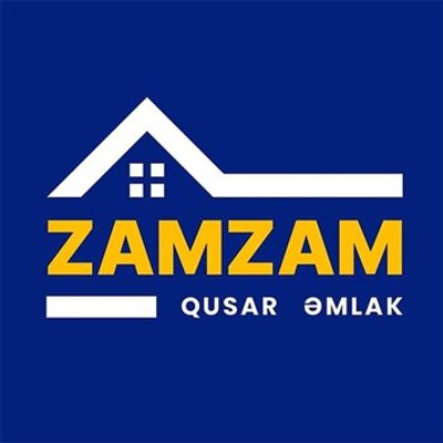 Zam-Zam Əmlak Qusar mağazası logosu