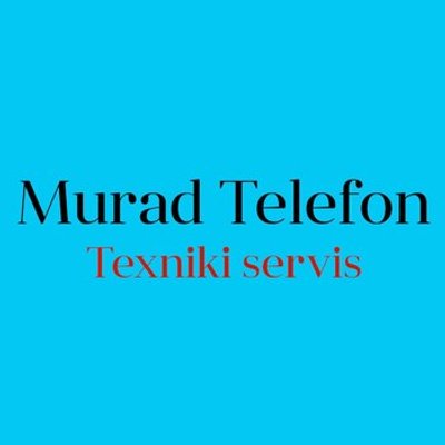 Murad Telefon - Texniki Servis mağazası logosu