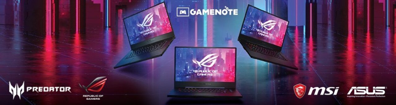 GameNote mağazası banneri