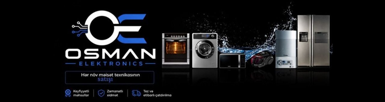 Osman Elektronics mağazası banneri