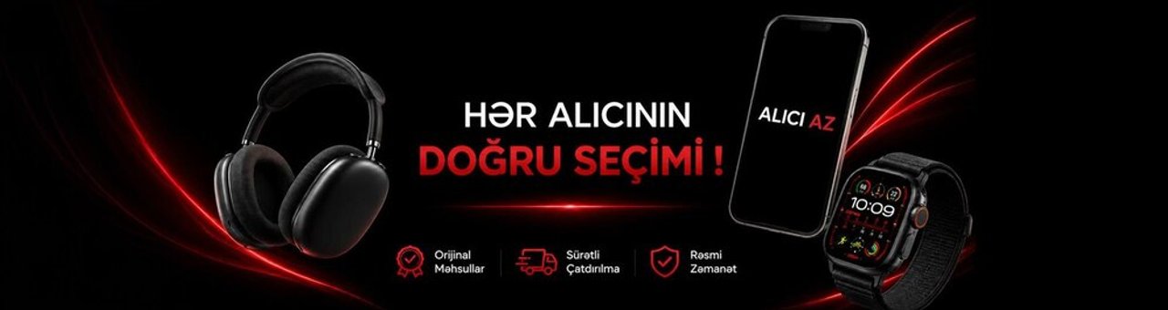 Alıcı az mağazası banneri