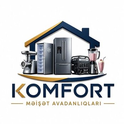 Komfort Məişət avadanlıqları mağazası logosu