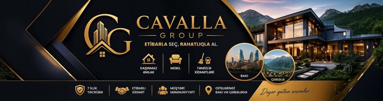 Cavalla Group mağazası banneri