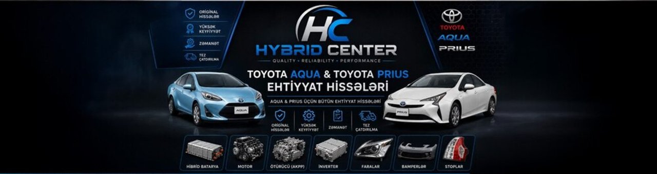 Hybrid Center mağazası banneri