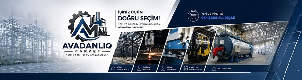 Avadanlıq Market mağazası banneri