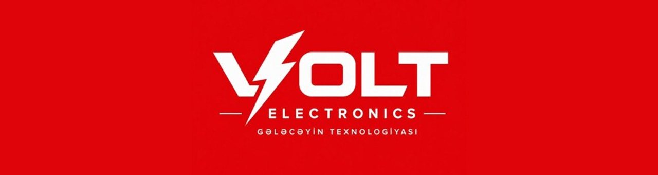 Volt Electronics mağazası banneri