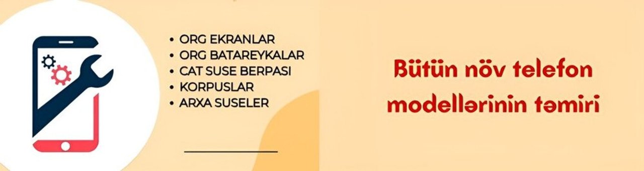 Murad Telefon - Texniki Servis mağazası banneri