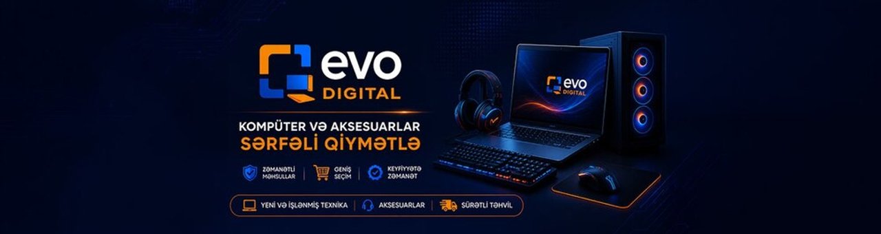 Evo Digital Zone mağazası banneri